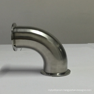 76.2mm 3" Stainless Steel Sanitary Long Radius Elbow